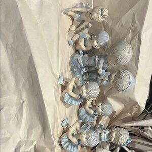 Charming Figurine Set with Children